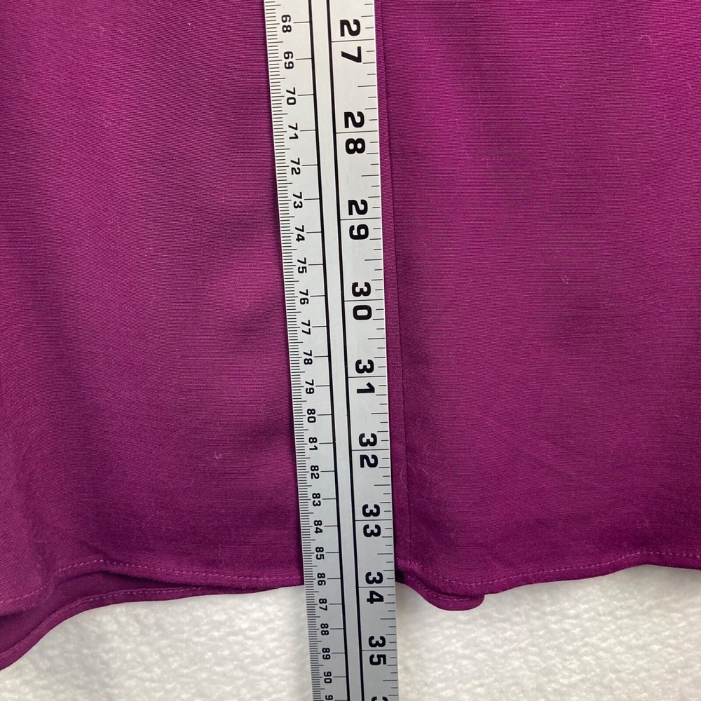 Alice + Olivia Open Back Flare Purple Casual Party Dress Size Medium - Picture 11 of 12